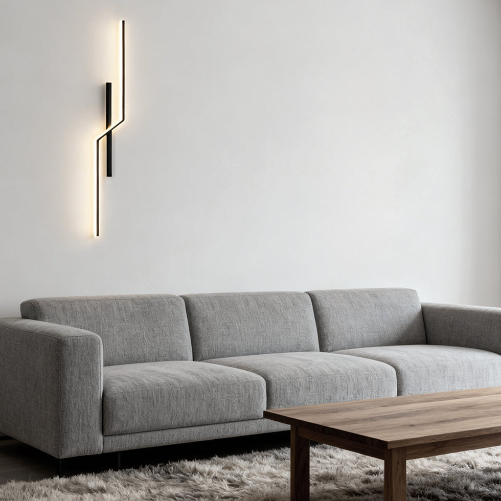 Minimalistické nástěnné svítidlo Nexusform | Ventumra