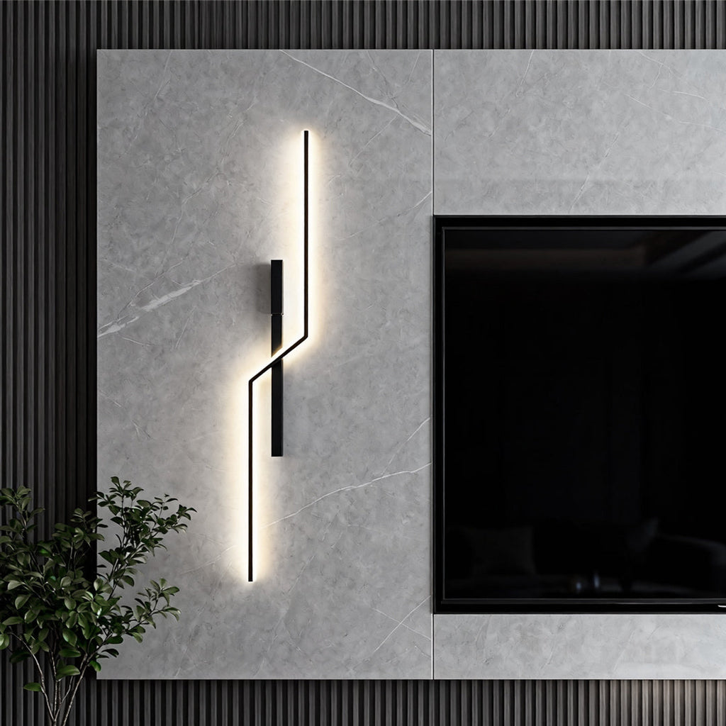Minimalistické nástěnné svítidlo Nexusform | Ventumra