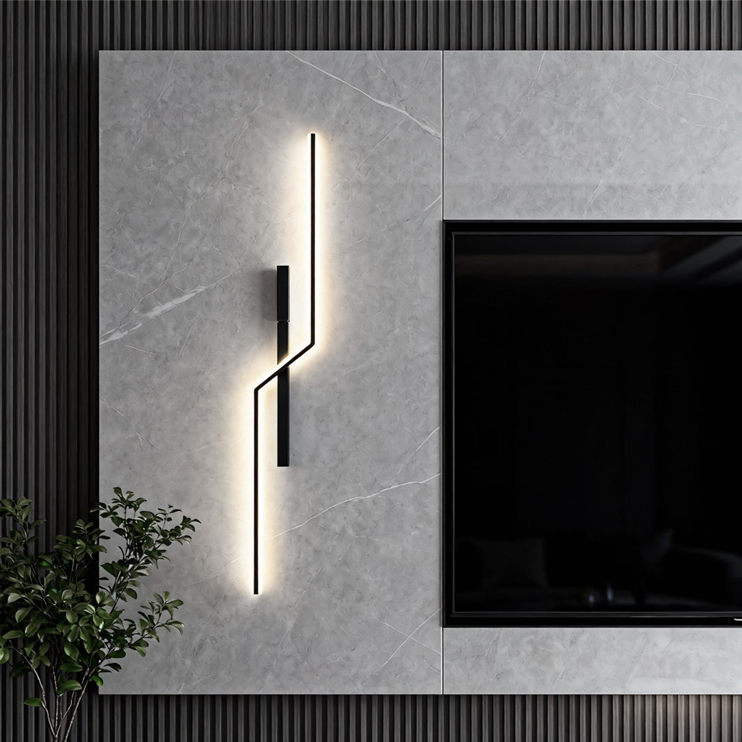 Minimalistické nástěnné svítidlo Nexusform | Ventumra
