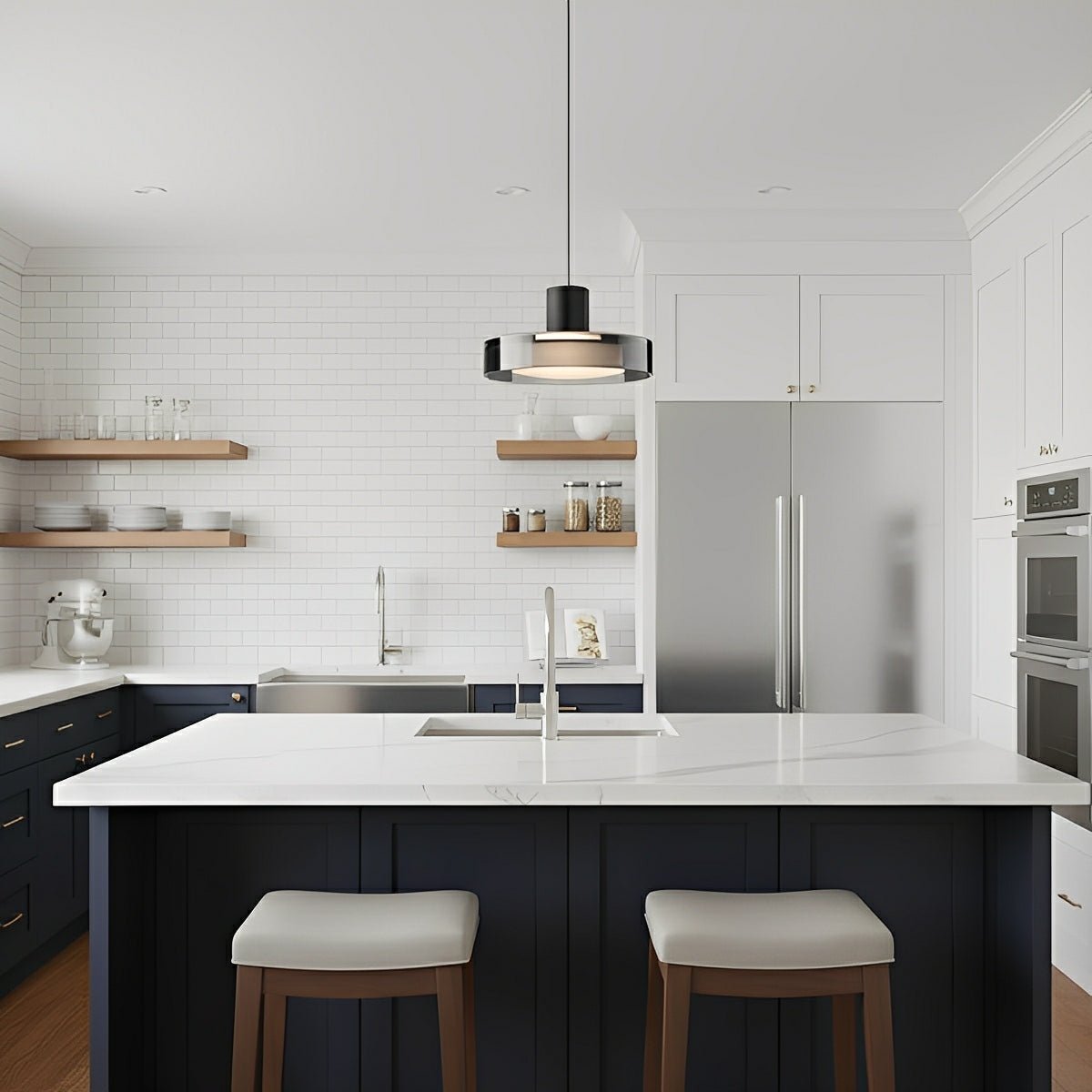 Glass Disc Pendant Light | Ventumra