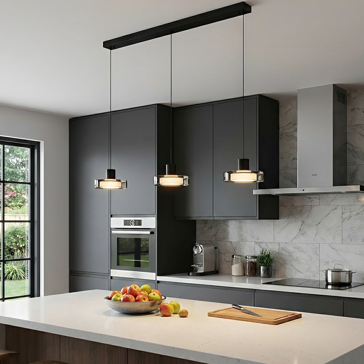 Glass Disc Pendant Light | Ventumra
