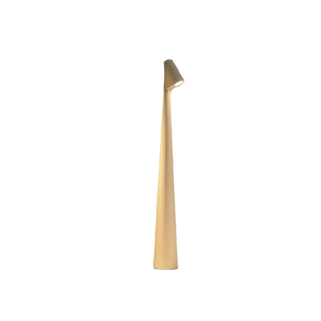 Lampe de table conique à tige inclinée | Ventumra