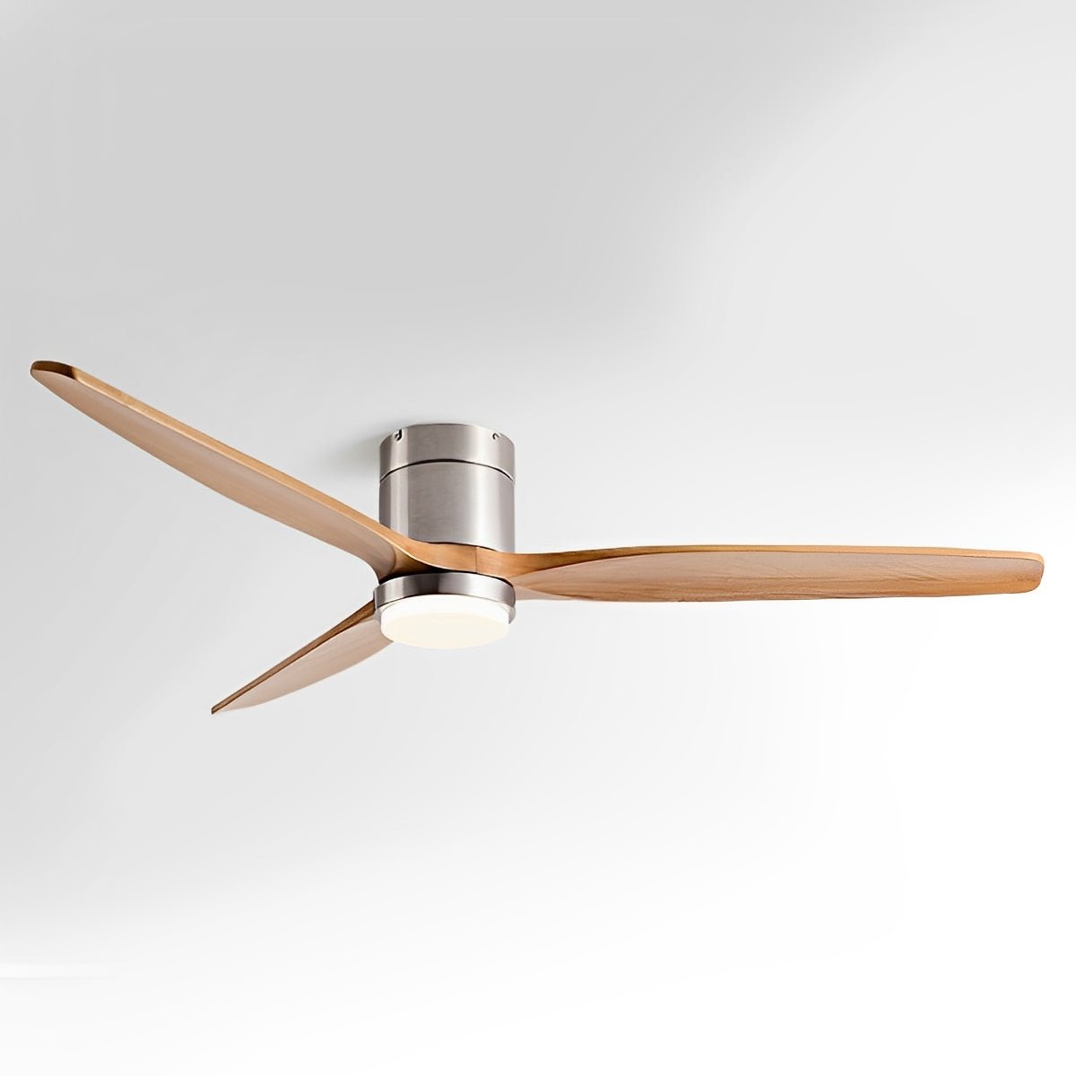 Modern Wood 3-Blade Ceiling Fan Light | Ventumra