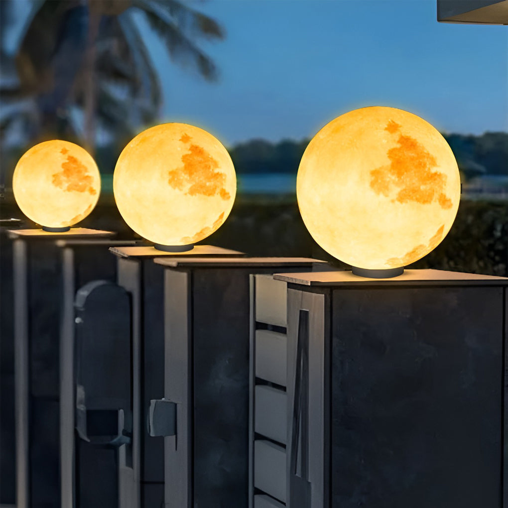 Artemis Moon Globe Post Light | Ventumra
