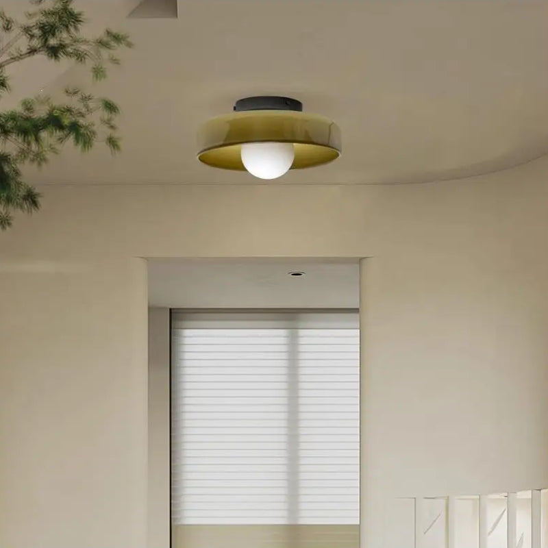 Jess Glass Ceiling Light | ventumra