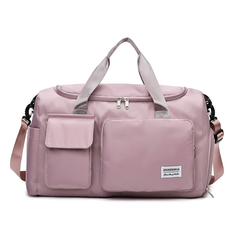 Multi-Pocket Travel Gym Duffle Bag with Shoe Compartment | ventumra