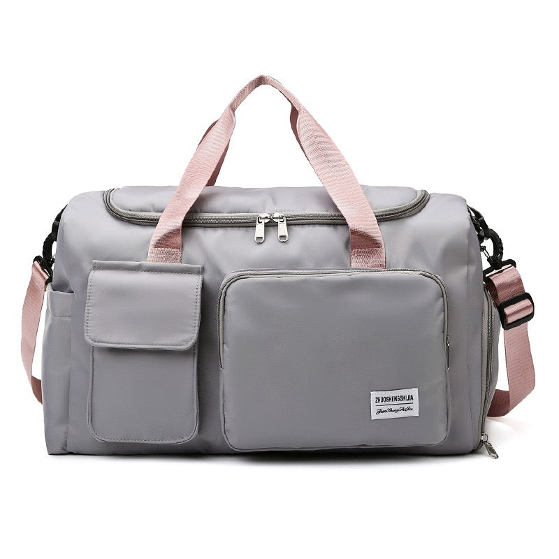Multi-Pocket Travel Gym Duffle Bag with Shoe Compartment | ventumra