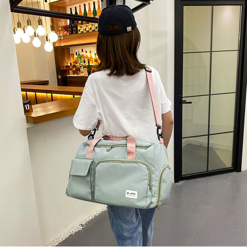 Multi-Pocket Travel Gym Duffle Bag with Shoe Compartment | ventumra