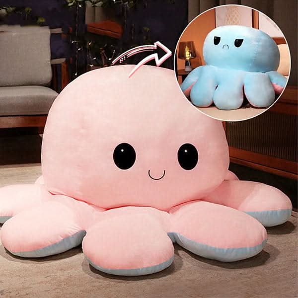 Plyšová chobotnice Snuggle Octo — mazlivé plyšové zvířátko