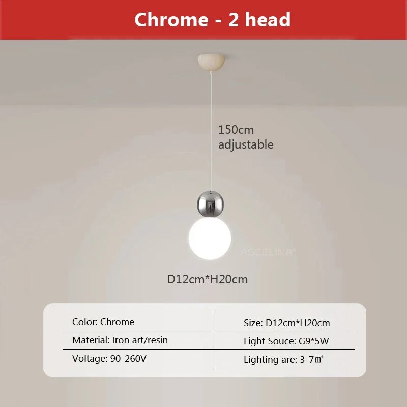 LumoSphere Pendant Light Ball Shape for Ambient Glow