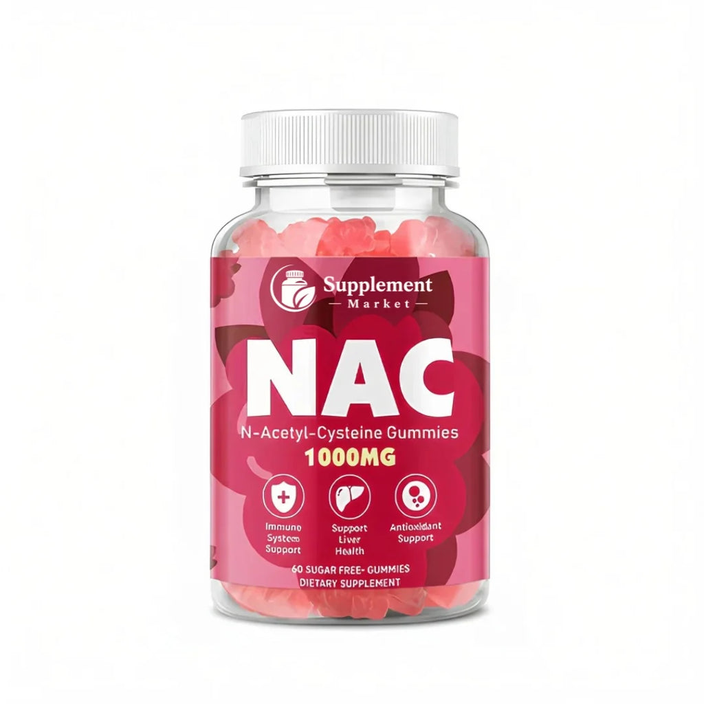 NAC 1000mg Gummies: Master Antioxidant, Liver Detox & Respiratory Support