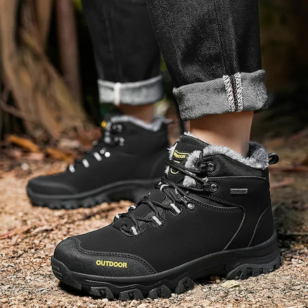 Bottes tactiques montantes TerraGuard — protection avec embout en acier, coque imperméable