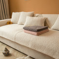 Cozy Teddy Sofa Covers — Soft Texture, Protective Fit