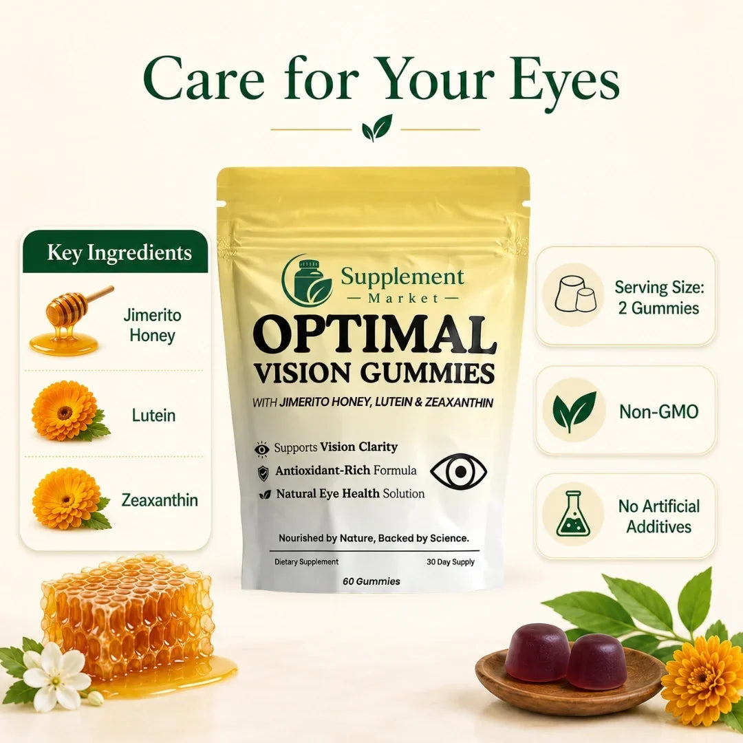Optimal Vision gumivitamin: kékfény elleni védelem és a képernyő okozta szemfáradtság enyhítése