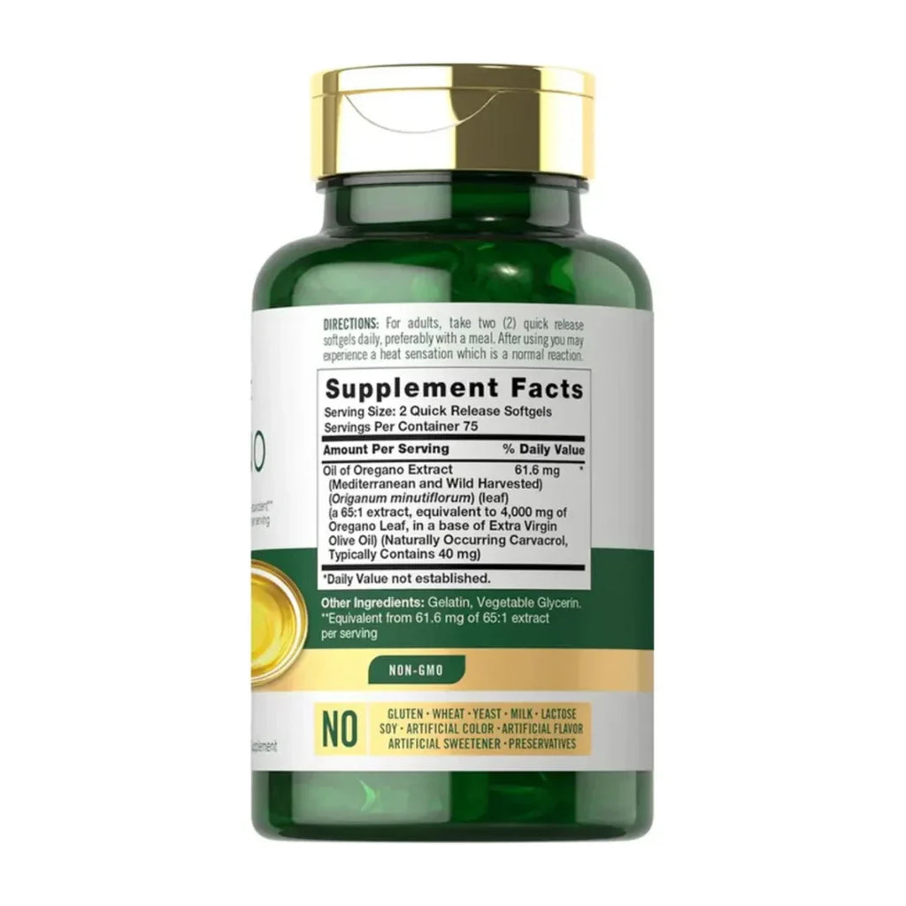 Cápsulas blandas de aceite de orégano de 4000 mg: potente defensa inmunitaria y bienestar digestivo