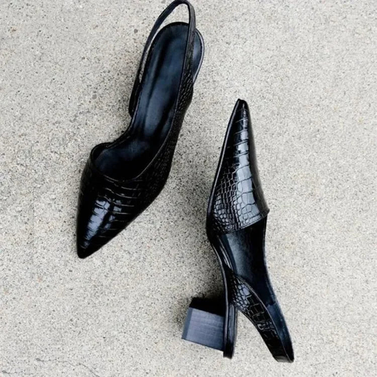 Comfortable Orthopaedic Slingback Heels | ventumra