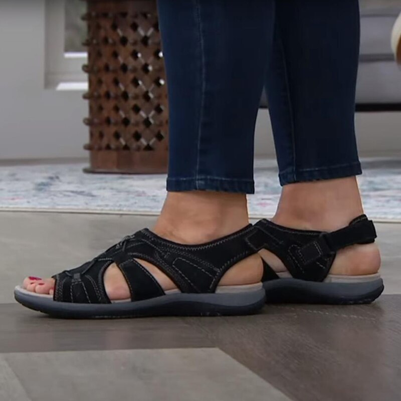 Supportive Orthotic Open-Toe Sandals | ventumra