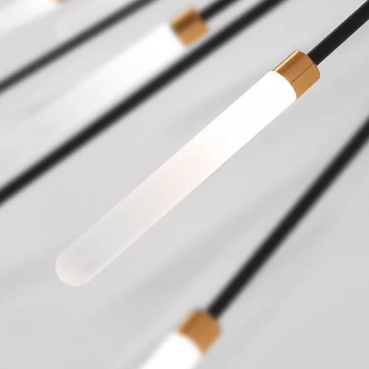 Wesley plafondslampe Fireworks, svart/gull | ventumra