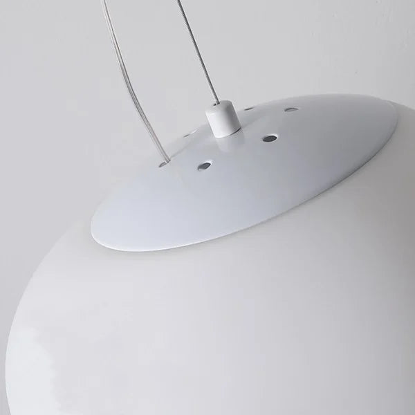 CaelumGlass Satin-Finish Pendant Light for Warm Glow