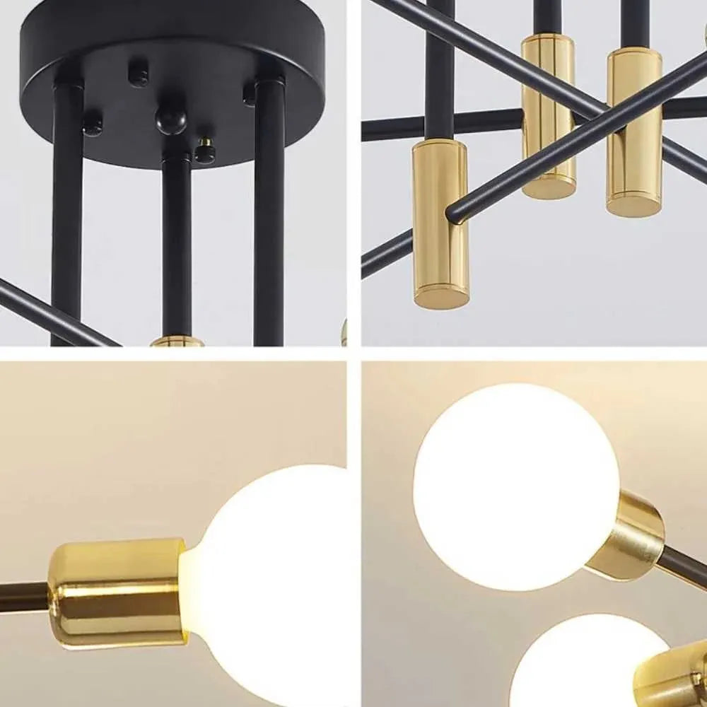 Lindsy Retro Satellite Shape Ceiling Light | ventumra