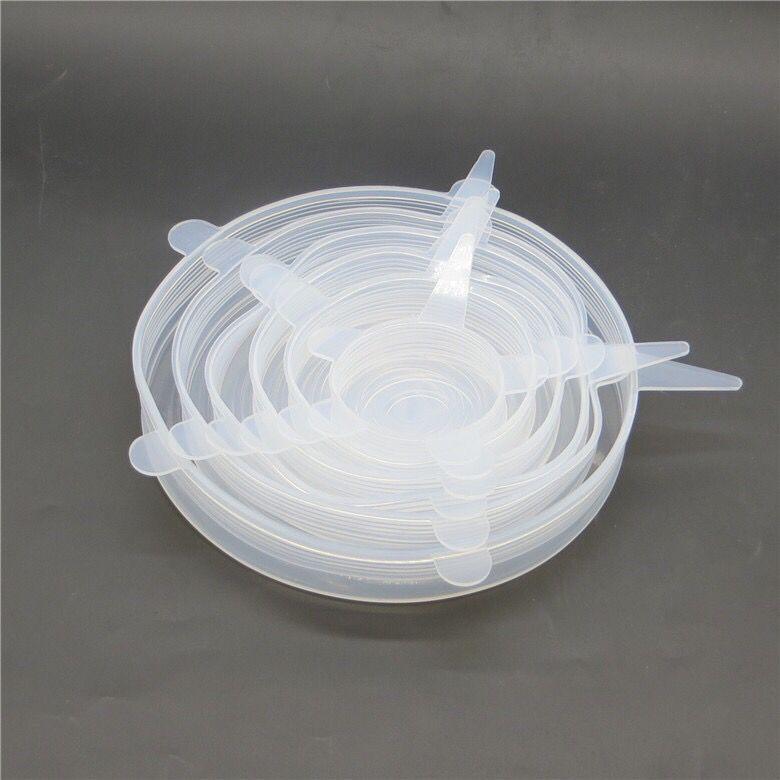 FlexiCover SmartSeal — 6 Reusable Silicone Food Lids