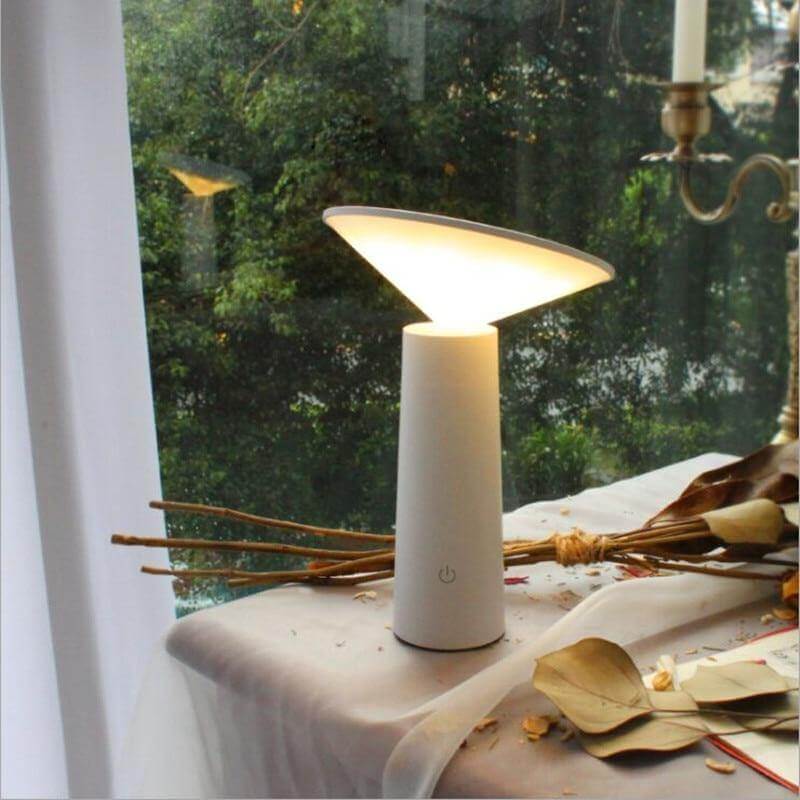 LumaTouch Desk Lamp 3 Mode LED Rechargeable Touch Switch