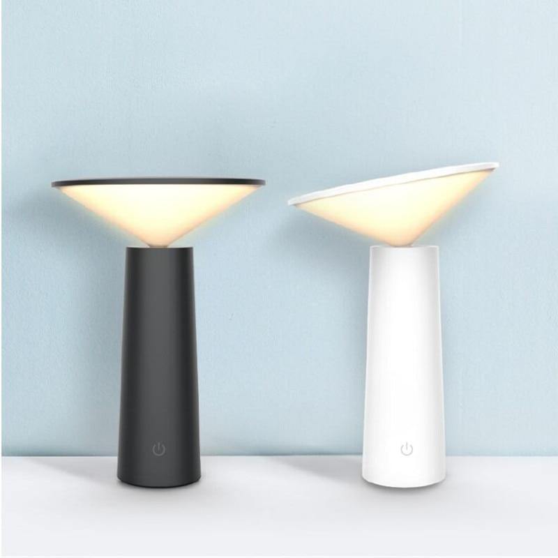 LumaTouch Desk Lamp 3 Mode LED Rechargeable Touch Switch