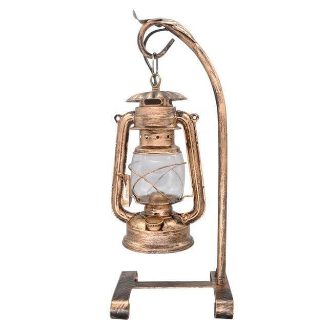 Valeon Vintage Table Lamp Industrial Iron Decor For Home