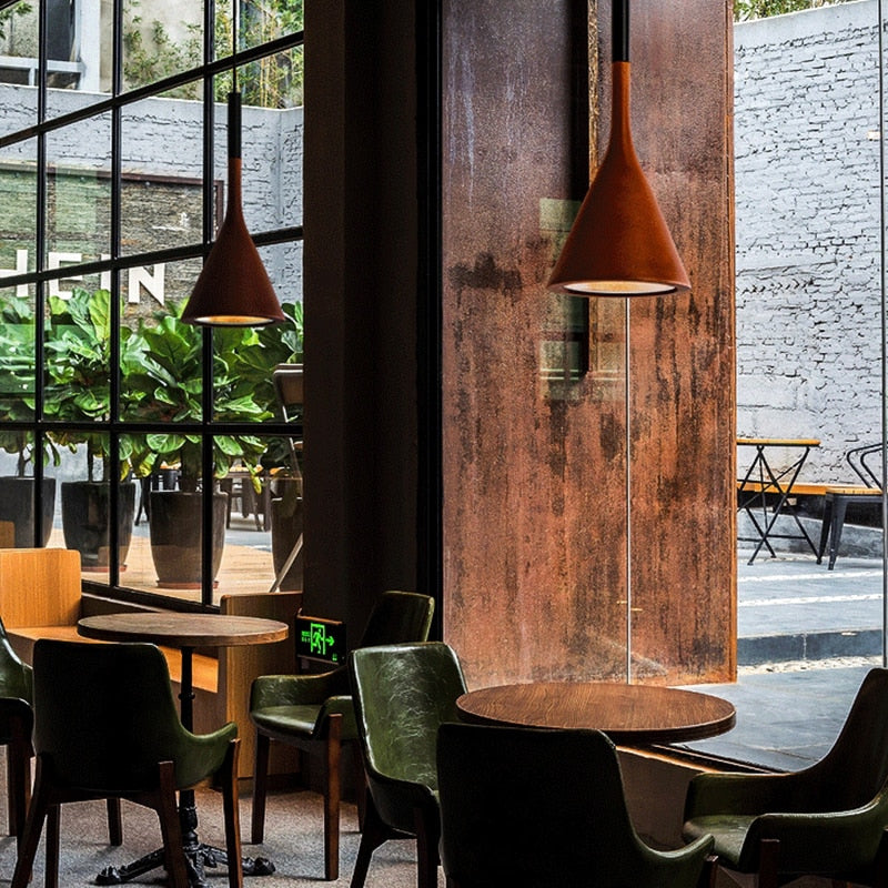 Nordic Modern Pendant Lights With Matte Finishes And Adjustable Height