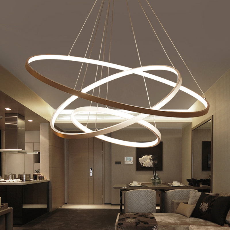 SolaraHalo Ring Light Pendant With Warm White LEDs For Ceiling