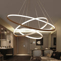 SolaraHalo Ring Light Pendant With Warm White LEDs For Ceiling