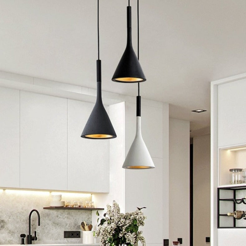 Nordic Modern Pendant Lights With Matte Finishes And Adjustable Height