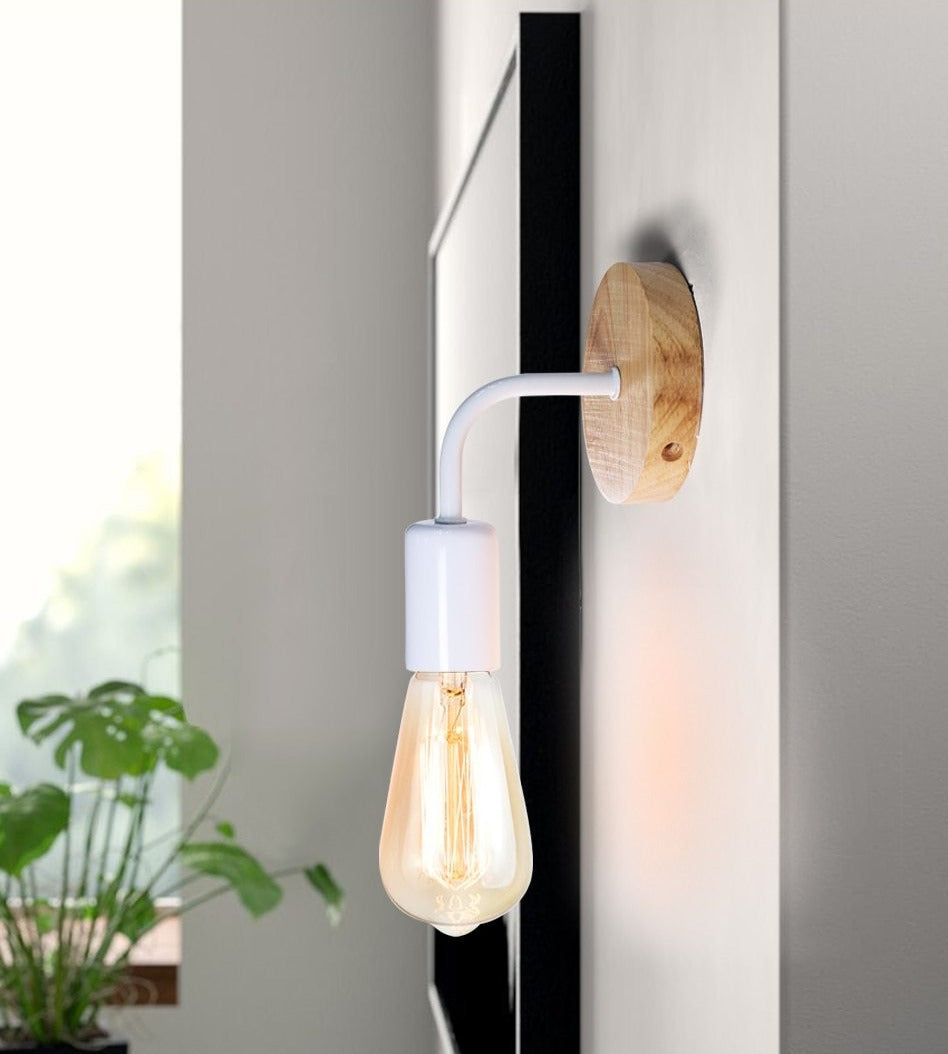 Aurora Vintage Wall Lamp for Indoor & Outdoor Bulb Included