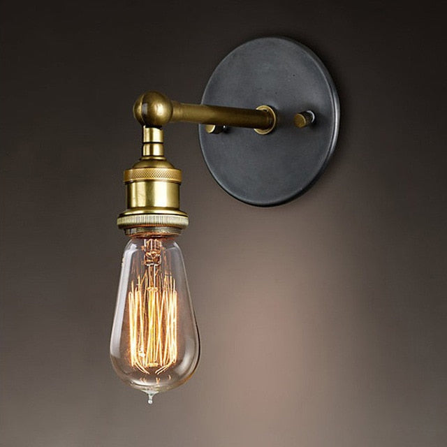 NovaNord Vintage Bulb Wall Lamp for Cozy Nordic Rooms