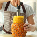 Stainless Steel Pineapple Corer and Slicer — Easy Fruit Prep