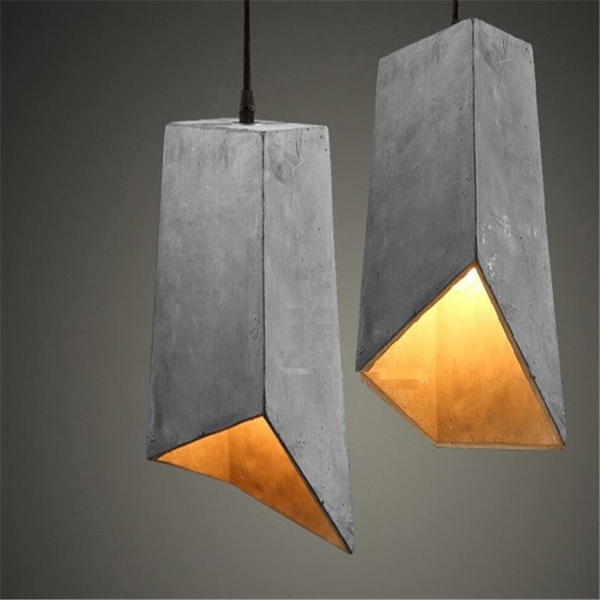 Nolore Cement Pendant Light for Nordic Inspired Design