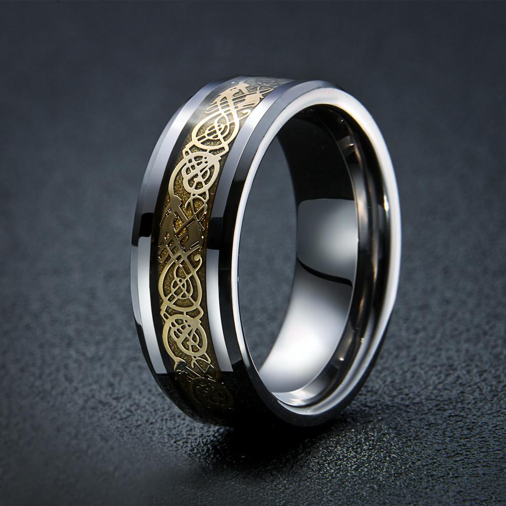 Nordgeist Viking Essence Robust Stainless Steel Ring – Viking Style