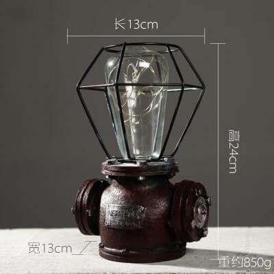 Snornament Vintage European Style Resin Table Lamps