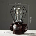 Snornament Vintage European Style Resin Table Lamps
