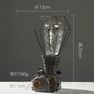 Snornament Vintage European Style Resin Table Lamps