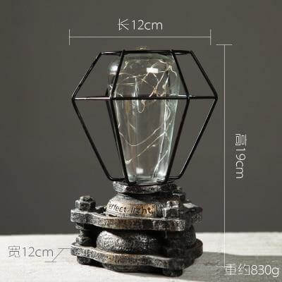 Snornament Vintage European Style Resin Table Lamps