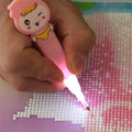 עט לציור ביהלומים LED GlanzStift — קצה מואר