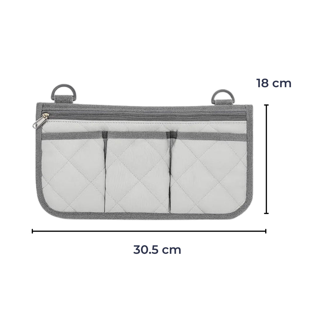 Wheelchair Side Bag — Quick-Access Multiple-Compartment Storage
