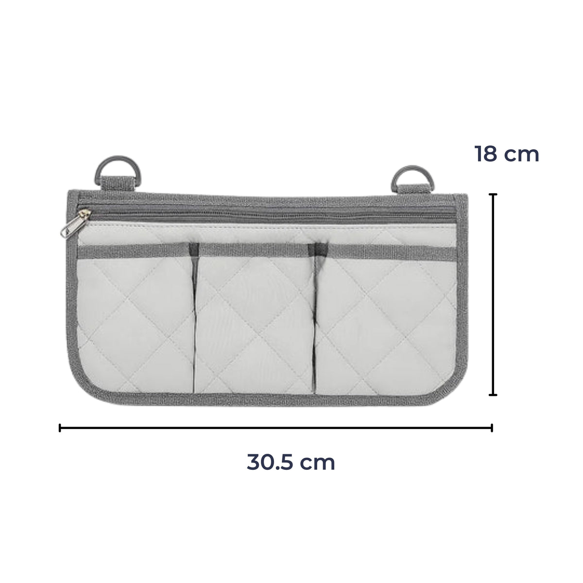 Wheelchair Side Bag — Quick-Access Multiple-Compartment Storage