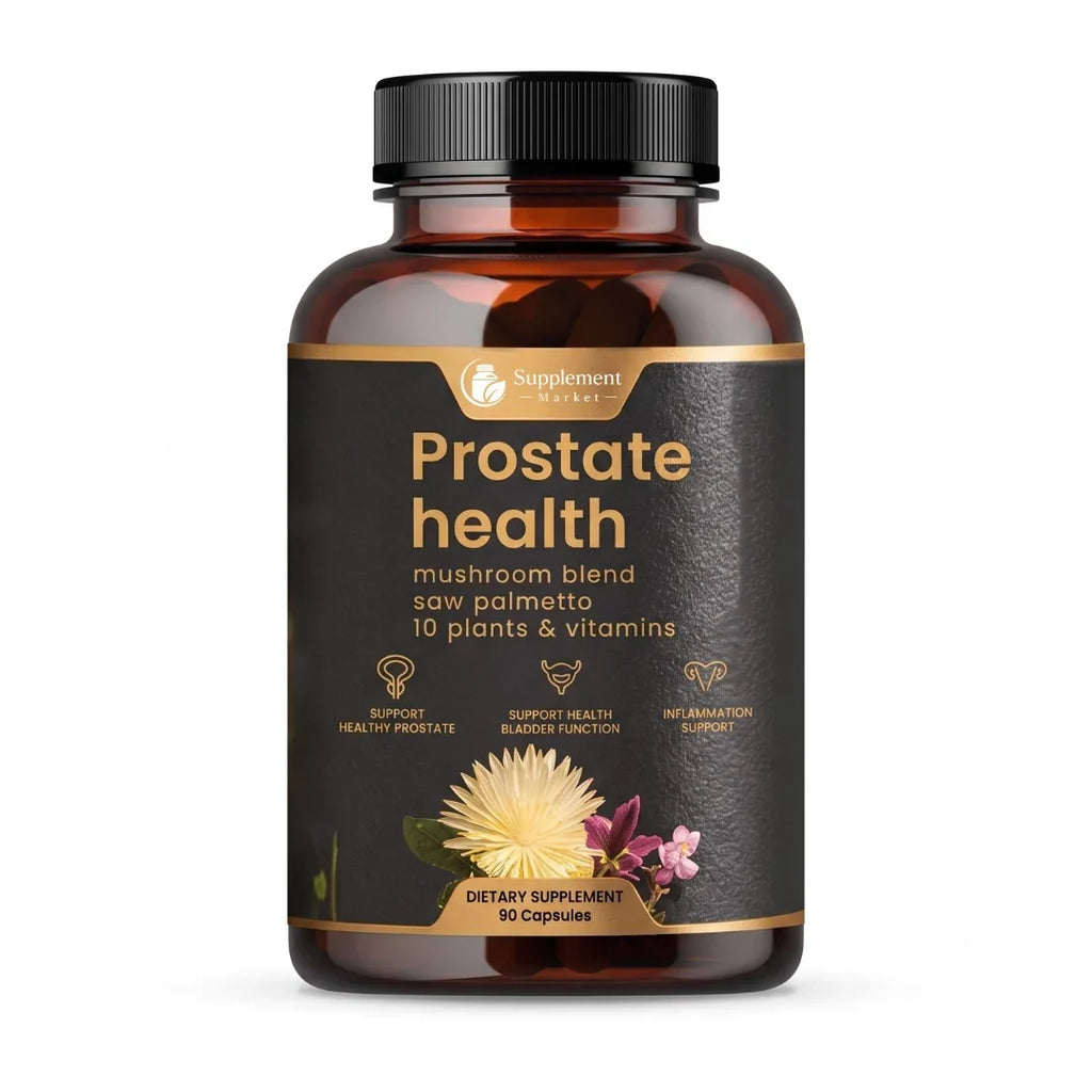 Natural Prostate Health Capsules: Support Urinary Flow & Uninterrupted Sleep