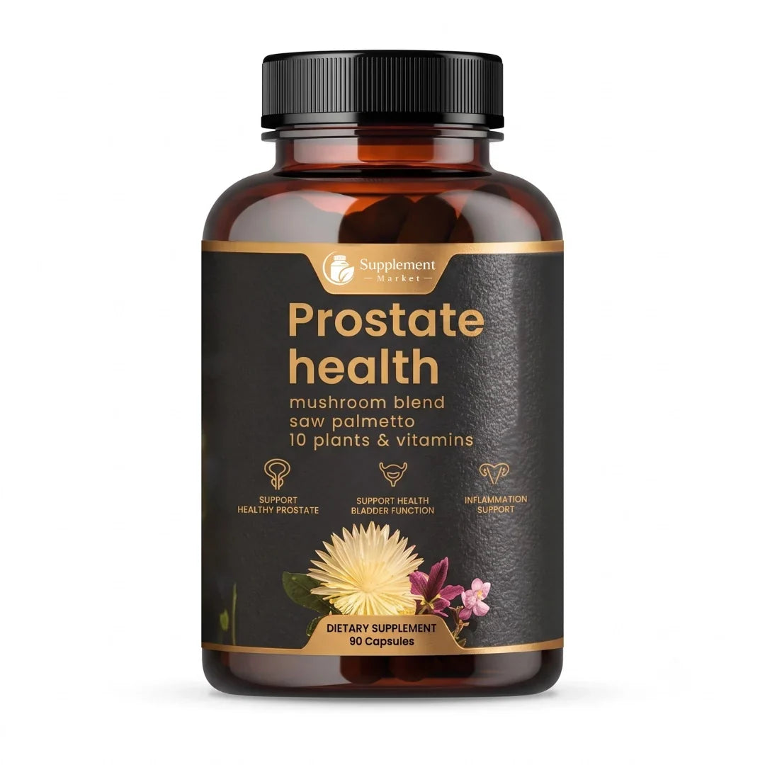 Natural Prostate Health Capsules: Support Urinary Flow & Uninterrupted Sleep