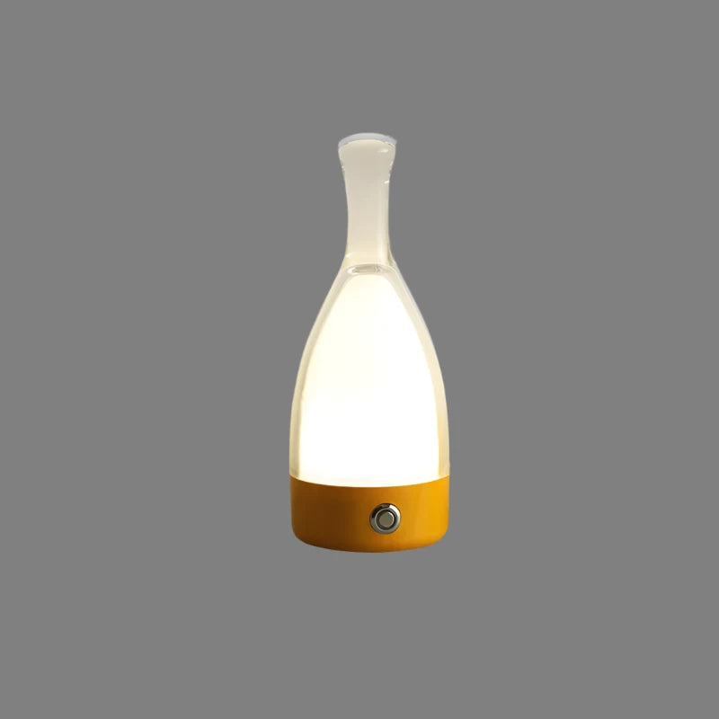 LumaVine Rechargeable Wine Bottle Lamp By Elara For Ambient Lighting And Cozy Decor