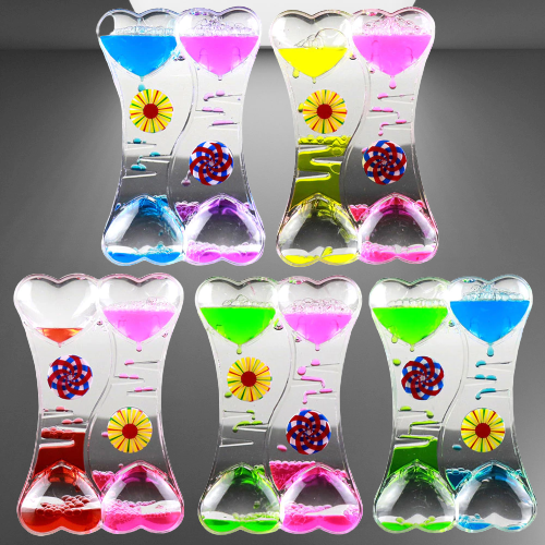 Magic Heart Hourglass — 9 × 3 × 14 cm Decorative Gift
