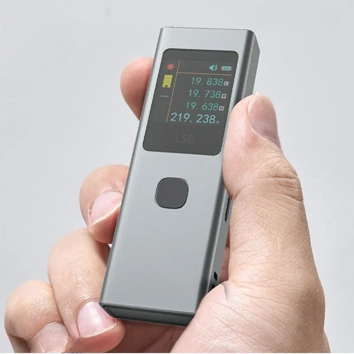 Misuratore laser tascabile delle distanze per misurazioni accurate
