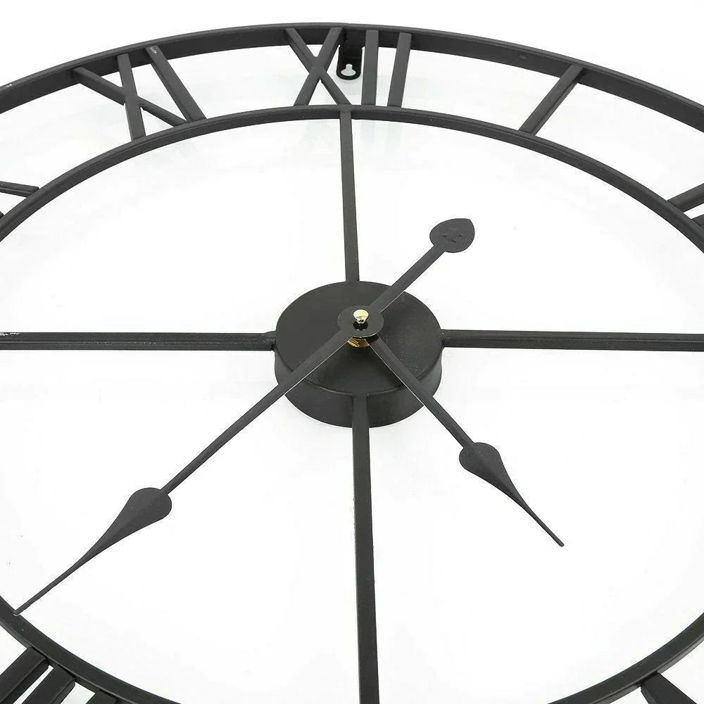 RetroRoman - Metal Majesty Clock | ventumra